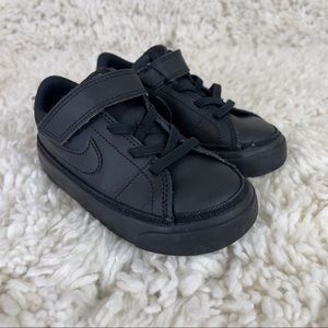 Nike Court Legacy Toddler Size 8C Black Shoes Sneakers DA5382 002